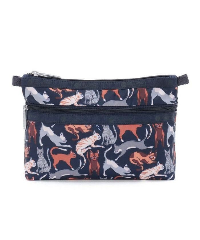 【レスポートサック/LeSportsac】のCOSMETIC CLUTCH/キュリアスキャッツ インテリア・キッズ・メンズ・レディースファッション・服の通販 founy(ファニー) https://founy.com/ ファッション Fashion レディースファッション Ladies' Fashion Online バッグ Bag 財布 Wallets ポーチ Pouches おすすめ Recommend ジップ Zip ポケット Pocket ポーチ Pouch 旅行 Travel 猫 Cat 財布 Wallet |ID: prp329100004596664 ipo3291000000032667214