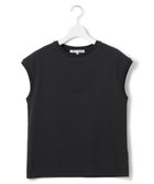 【23区/NIJYUSANKU】の【洗える】コンパクトヤーン フレンチスリーブ Tシャツ 人気、トレンドファッション・服の通販 founy(ファニー) ファッション Fashion レディースファッション Ladies' Fashion Online トップス・カットソー Tops/Tshirt シャツ/ブラウス Shirts/Blouses ロング / Tシャツ T-Shirts カットソー Cut and Sewn イエロー Yellow オレンジ Orange 春 Spring 洗える Washable カットソー Cut And Sew スペシャル Special スリーブ Sleeve タンク Tank なめらか Smooth フェミニン Feminine フレンチ French S/S・春夏 Ss・Spring/Summer NEW・新作・新着・新入荷 New Arrivals おすすめ Recommend 夏 Summer エレガント 上品 Elegant 2025年 2025 2025春夏・S/S Ss,Spring/Summer,2025 thumbnail ブラック系|ID: prp329100004596701 ipo3291000000032667489