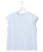 【23区/NIJYUSANKU】の【洗える】コンパクトヤーン フレンチスリーブ Tシャツ 人気、トレンドファッション・服の通販 founy(ファニー) ファッション Fashion レディースファッション Ladies' Fashion Online トップス・カットソー Tops/Tshirt シャツ/ブラウス Shirts/Blouses ロング / Tシャツ T-Shirts カットソー Cut and Sewn イエロー Yellow オレンジ Orange 春 Spring 洗える Washable カットソー Cut And Sew スペシャル Special スリーブ Sleeve タンク Tank なめらか Smooth フェミニン Feminine フレンチ French S/S・春夏 Ss・Spring/Summer NEW・新作・新着・新入荷 New Arrivals おすすめ Recommend 夏 Summer エレガント 上品 Elegant 2025年 2025 2025春夏・S/S Ss,Spring/Summer,2025 thumbnail サックスブルー系|ID: prp329100004596701 ipo3291000000032667503