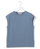 【23区/NIJYUSANKU】の【洗える】コンパクトヤーン フレンチスリーブ Tシャツ 人気、トレンドファッション・服の通販 founy(ファニー) ファッション Fashion レディースファッション Ladies' Fashion Online トップス・カットソー Tops/Tshirt シャツ/ブラウス Shirts/Blouses ロング / Tシャツ T-Shirts カットソー Cut and Sewn イエロー Yellow オレンジ Orange 春 Spring 洗える Washable カットソー Cut And Sew スペシャル Special スリーブ Sleeve タンク Tank なめらか Smooth フェミニン Feminine フレンチ French S/S・春夏 Ss・Spring/Summer NEW・新作・新着・新入荷 New Arrivals おすすめ Recommend 夏 Summer エレガント 上品 Elegant 2025年 2025 2025春夏・S/S Ss,Spring/Summer,2025 thumbnail ダルブルー系|ID: prp329100004596701 ipo3291000000032667505