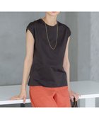 【23区/NIJYUSANKU】の【洗える】コンパクトヤーン フレンチスリーブ Tシャツ ブラウン系|ID: prp329100004596701 ipo3291000000032710813