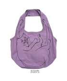 【ルートート/ROOTOTE】の2672【エコバッグ:ネコ柄】/ NA.ルーショッパー.マルシェ-B 05:グロゼイユ|ID: prp329100004596725 ipo3291000000032977426