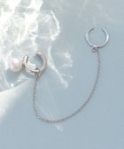 【フィービィー/phoebe】のレイヤードチェーンパールイヤーカフ シルバー シルバー|ID: prp329100004596758 ipo3291000000032667933