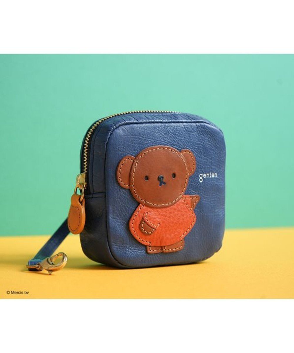 【ゲンテン/genten】の【WEB限定】miffy collection ポーチ「ボリス」 インテリア・キッズ・メンズ・レディースファッション・服の通販 founy(ファニー) 　ファッション　Fashion　レディースファッション　Ladies' Fashion Online　財布　Wallets　ポーチ　Pouches　イタリア　Italy　キーホルダー　Key Ring　スマート　Smart　財布　Wallet　チャーム　Charm　ボックス　Box　ポーチ　Pouch　リップ　Lip　NEW・新作・新着・新入荷　New Arrivals　ブルー|ID: prp329100004596796 ipo3291000000032668197