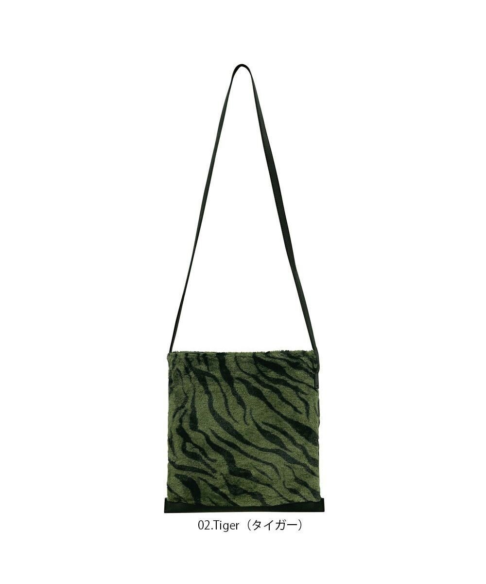 【ルートート/ROOTOTE】の1398【アニマル柄】LT.ベビールー.フラットトートファー-B インテリア・キッズ・メンズ・レディースファッション・服の通販 founy(ファニー) 　ファッション　Fashion　レディースファッション　Ladies' Fashion Online　バッグ　Bag　アニマル　Animal　カメラ　Camera　ショルダー　Shoulder　財布　Wallet　人気　Popularity　パイピング　Piping　フラット　Flat　ベビー　Baby　ポケット　Pocket　ポーチ　Pouch　マグネット　Magnet　レオパード　Leopard　02:タイガー|ID: prp329100004597004 ipo3291000000032670792