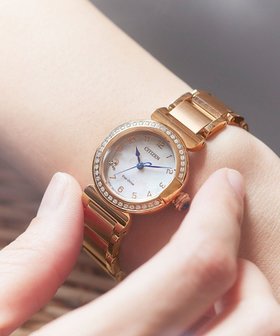 【シチズン/CITIZEN】の【エレガントな白蝶貝文字板】ジュエリーライクなデザイン CITIZEN L 光発電エコ・ドライブ 電池交換不要 人気、トレンドファッション・服の通販 founy(ファニー) ファッション Fashion レディースファッション Ladies' Fashion Online エレガント 上品 Elegant 腕時計 Watch ガラス Glass ダイヤモンド Diamond 時計 Clock 人気 Popularity フェミニン Feminine モチーフ Motif |ID:prp329100004597025