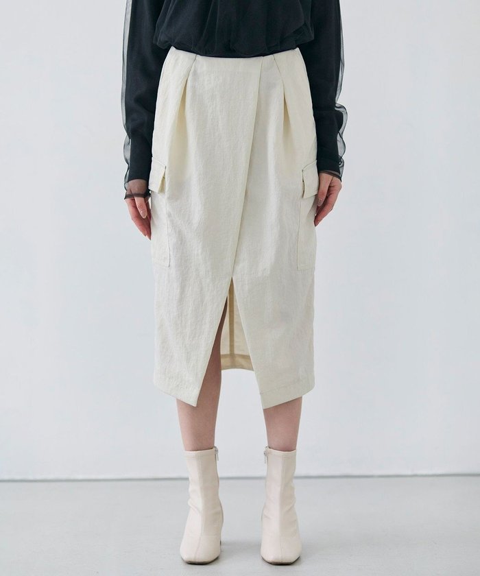 【ベイジ,/BEIGE,】の【洗える】ACANTHUS / カーゴディティールコクーンタックスカート インテリア・キッズ・メンズ・レディースファッション・服の通販 founy(ファニー) https://founy.com/ ファッション Fashion レディースファッション Ladies' Fashion Online スカート Skirt エレガント 上品 Elegant フォルム Form ロング Long ヴィンテージ Vintage 再入荷 Restock/Back In Stock/Re Arrival 夏 Summer 春 Spring S/S・春夏 Ss・Spring/Summer 洗える Washable A/W・秋冬 Aw・Autumn/Winter・Fw・Fall-Winter |ID: prp329100004597027 ipo3291000000032670984