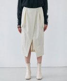 【ベイジ,/BEIGE,】の【洗える】ACANTHUS / カーゴディティールコクーンタックスカート Ecru|ID: prp329100004597027 ipo3291000000032670985