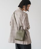 【ラシット/russet】の【2025SS】レザーミニトートショルダーバッグ(CE-1503) GrayKhaki|ID: prp329100004597037 ipo3291000000032671036