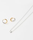 【フィービィー/phoebe】のオンワード限定セット 【金属アレルギー対応】スリークハートネックレス×ワンタッチメタルコンビピアス/サージカルステンレス マルチ1|ID: prp329100004597054 ipo3291000000032671283
