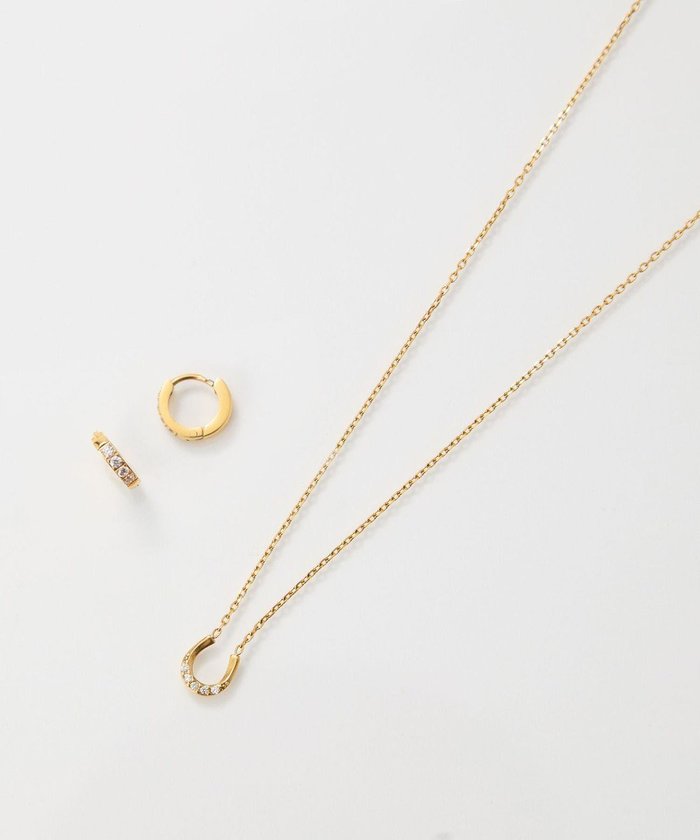 【フィービィー/phoebe】のオンワード限定セット 【金属アレルギー対応】リッチラインフォースシューネックレス×ワンタッチビジューフープミニピアス/サージカルステンレス インテリア・キッズ・メンズ・レディースファッション・服の通販 founy(ファニー) https://founy.com/ ファッション Fashion レディースファッション Fashion for Women ジュエリー Jewelry ネックレス Necklaces & Pendants アクセサリー Fashion Accessories 洗える Machine Washable ネックレス Necklace, Pendant Necklace 新作・新入荷 New Arrivals / New In おすすめ Recommended / Our Picks ビジネス 仕事 通勤 Business / Work / Commuting |ID: prp329100004597056 ipo3291000000032671300