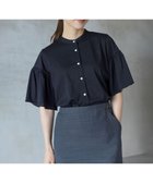 【組曲/KUMIKYOKU】のギャザースリーブクリア カットソー 人気、トレンドファッション・服の通販 founy(ファニー) ファッション Fashion レディースファッション Fashion for Women トップス・カットソー Cut & Sew Tops シャツ・ブラウス・オフィスカジュアル Elegant Blouses & Button-Ups ロングTシャツ・Tシャツ Longline T-Shirts & Tees カットソー・ベーシックTシャツ Cut-and-Sewn Tops / Stretch Tees & Basics 春 Spring カットソー Cut and Sewn Top ギャザー Gathered, Ruffled スリーブ Sleeve, Long Sleeve / Short Sleeve S/S・春夏 SS, Spring/Summer, Warm Season おすすめ Recommended / Our Picks 夏 Summer thumbnail ブラック系|ID: prp329100004597071 ipo3291000000033189637