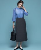 【組曲/KUMIKYOKU】のサスナロータイト スカート チャコールグレー系|ID: prp329100004597078 ipo3291000000033711178