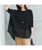 【アイシービー/iCB】の【接触冷感・UVカット・洗える】VIS/NYハイゲージ シアーコンビニット ブラック×ブラックシアー系|ID: prp329100004597080 ipo3291000000033153635