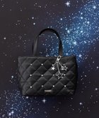 【メゾンドフルール/Maison de FLEUR】のスターチャーム付き2Wayトートバッグ 人気、トレンドファッション・服の通販 founy(ファニー) ファッション Fashion レディースファッション Fashion for Women バッグ Bags キルティング Quilted, Quilting コンパクト Compact, Small Size チャーム Charm, Pendant ビジュー Bijou, Jewel-like Accent ポケット Pocket, Pocket Detail モチーフ Motif, Design Theme thumbnail Black|ID: prp329100004597089 ipo3291000000033655606