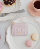 【メゾンドフルール/Maison de FLEUR】のリボンキルティングフラグメントケース Pink|ID: prp329100004597091 ipo3291000000032671484