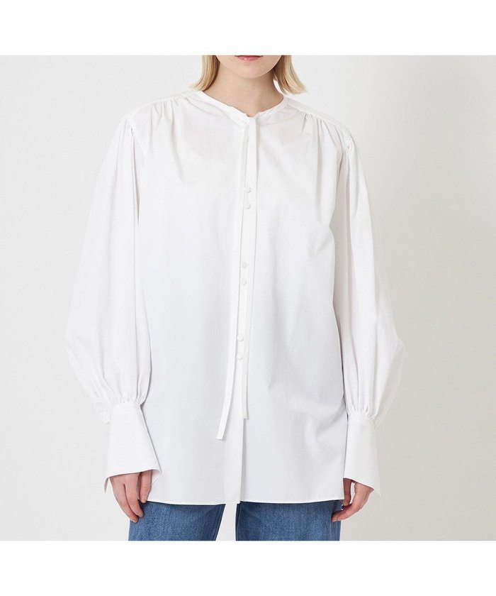 【ベイジ,/BEIGE,】の【WEB限定】DIAMANT / ボウタイブラウス インテリア・キッズ・メンズ・レディースファッション・服の通販 founy(ファニー) https://founy.com/ ファッション Fashion レディースファッション Ladies' Fashion Online トップス・カットソー Tops/Tshirt シャツ/ブラウス Shirts/Blouses 春 Spring クラシカル Classical スリーブ Sleeve デニム Denim ドレス Dress バルーン Balloon ボトム Bottom リボン Ribbon S/S・春夏 Ss・Spring/Summer おすすめ Recommend 夏 Summer 2023春夏・S/S Ss,Spring/Summer,2023 2023年 2023 |ID: prp329100004597114 ipo3291000000032671654
