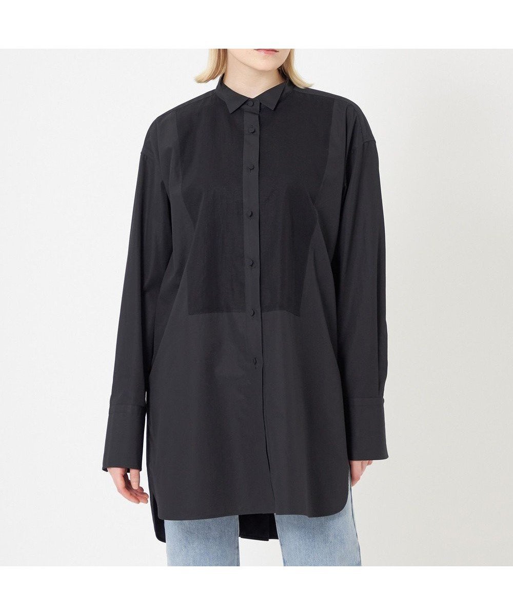 【ベイジ,/BEIGE,】の【WEB限定】DIAMANT / ドレスシャツ インテリア・キッズ・メンズ・レディースファッション・服の通販 founy(ファニー) 　ファッション　Fashion　レディースファッション　Ladies' Fashion Online　トップス・カットソー　Tops/Tshirt　シャツ/ブラウス　Shirts/Blouses　ワンピース　Dress　ドレス　Party Dresses　エレガント 上品　Elegant　オーガンジー　Organdy　春　Spring　シンプル　Simple　デニム　Denim　ドレス　Dress　羽織　Haori　マニッシュ　Mannish　メンズ　Mens　ワーク　Work　S/S・春夏　Ss・Spring/Summer　おすすめ　Recommend　夏　Summer　2023春夏・S/S　Ss,Spring/Summer,2023　2023年　2023　Black|ID: prp329100004597116 ipo3291000000032671665