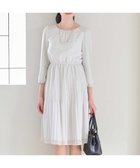 【エニィ スィス/any SiS】の【洗える】フェミニンプリーツ ワンピース ライトグレー|ID: prp329100004597125 ipo3291000000034311227