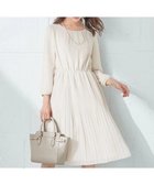 【エニィ スィス/any SiS】の【洗える】フェミニンプリーツ ワンピース ベージュ|ID: prp329100004597125 ipo3291000000034311231
