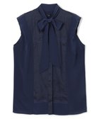 【ジョゼフ/JOSEPH】の【洗える】ボイル コンボ ノースリーブブラウス Navy|ID: prp329100004597139 ipo3291000000032671892