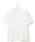 【23区/NIJYUSANKU】の【洗える】コンパクトヤーン スムース Tシャツ ホワイト系|ID:prp329100004597152