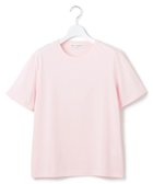 【23区/NIJYUSANKU】の【洗える】コンパクトヤーン スムース Tシャツ ピンク系|ID:prp329100004597152