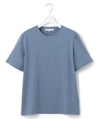 【23区/NIJYUSANKU】の【洗える】コンパクトヤーン スムース Tシャツ ダルブルー系|ID:prp329100004597152