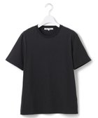 【23区/NIJYUSANKU】の【洗える】コンパクトヤーン スムース Tシャツ ブラック系|ID:prp329100004597152