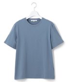 【23区/NIJYUSANKU】の【洗える】コンパクトヤーン スムース Tシャツ ダルブルー系|ID:prp329100004597152