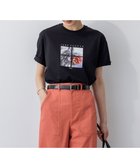 【23区/NIJYUSANKU】の【洗える】JANE PACKERコラボ フォトプリント Tシャツ ブラック|ID:prp329100004597154