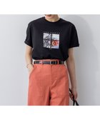 【23区/NIJYUSANKU】の【洗える】JANE PACKERコラボ フォトプリント Tシャツ ブラック|ID:prp329100004597154