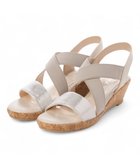 【イング/ing】のPitti 【WEB限定】コルクウエッジサンダル シルバー|ID: prp329100004597155 ipo3291000000032672030