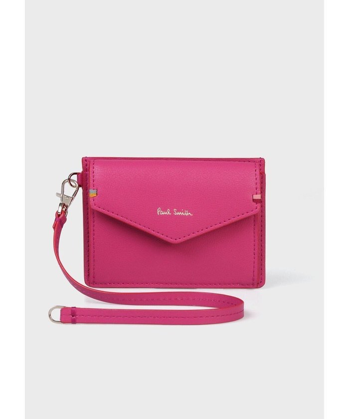 【ポール スミス/Paul Smith】のハイライトステッチ パスケース インテリア・キッズ・メンズ・レディースファッション・服の通販 founy(ファニー) https://founy.com/ ファッション Fashion レディースファッション Fashion for Women ミニ財布・二つ折り財布 Wallets & Card Cases ストライプ Stripe, Striped Pattern 財布 Wallet, Purse ハンド Hand, Handmade |ID: prp329100004597165 ipo3291000000032672097