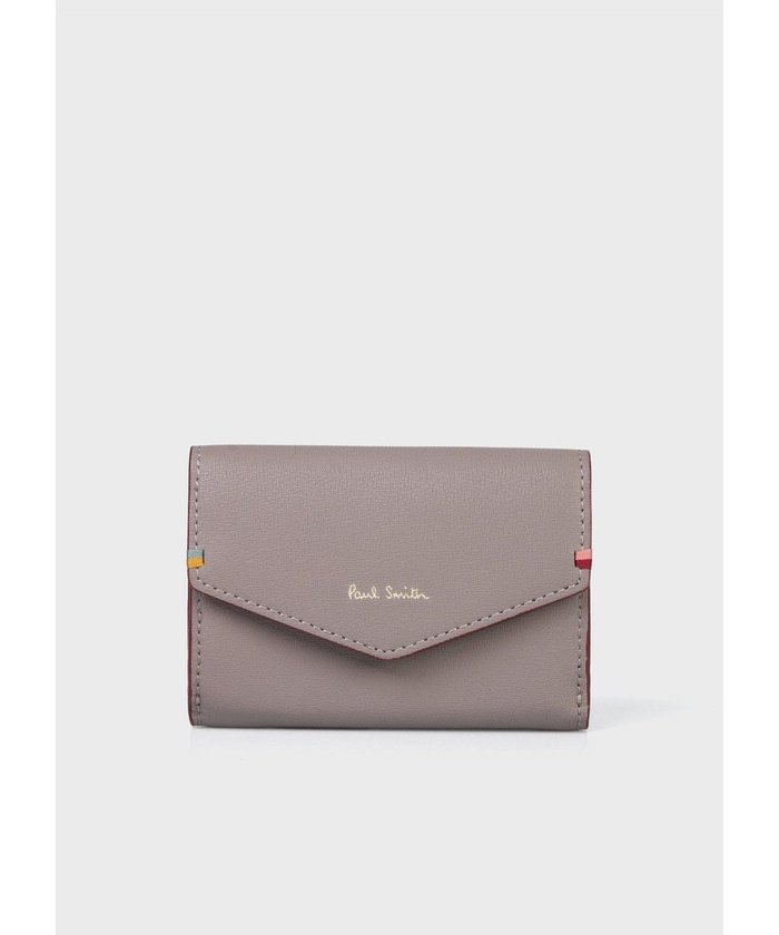 【ポール スミス/Paul Smith】のハイライトステッチ 3つ折り財布 インテリア・キッズ・メンズ・レディースファッション・服の通販 founy(ファニー) https://founy.com/ ファッション Fashion レディースファッション Fashion for Women ミニ財布・二つ折り財布 Wallets & Card Cases ハンド Hand, Handmade ポケット Pocket, Pocket Detail 財布 Wallet, Purse |ID: prp329100004597166 ipo3291000000033520877