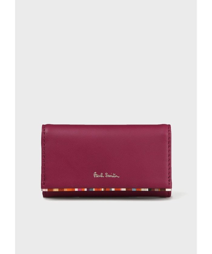 【ポール スミス/Paul Smith】のクロスオーバーストライプトリム キーケース インテリア・キッズ・メンズ・レディースファッション・服の通販 founy(ファニー) https://founy.com/ ファッション Fashion レディースファッション Fashion for Women ミニ財布・二つ折り財布 Wallets & Card Cases アクセサリー Fashion Accessories カラフル Colorful Design シンプル Simple, Minimal ストライプ Stripe, Striped Pattern ツイスト Tweed, Tweed Fabric トリミング Trimming, Decorative Edge パターン Pattern, Design Print 財布 Wallet, Purse |ID: prp329100004597188 ipo3291000000032672372