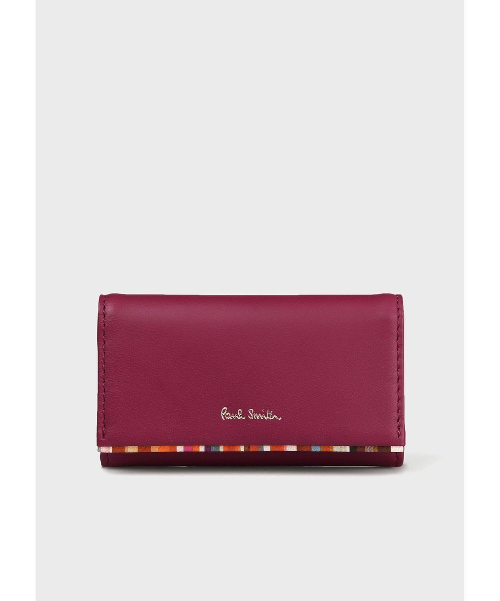 【ポール スミス/Paul Smith】のクロスオーバーストライプトリム キーケース 人気、トレンドファッション・服の通販 founy(ファニー) 　ファッション　Fashion　レディースファッション　Fashion for Women　ミニ財布・二つ折り財布　Wallets & Card Cases　アクセサリー　Fashion Accessories　カラフル　Colorful Design　シンプル　Simple, Minimal　ストライプ　Stripe, Striped Pattern　ツイスト　Tweed, Tweed Fabric　トリミング　Trimming, Decorative Edge　パターン　Pattern, Design Print　財布　Wallet, Purse　 other-1|ID: prp329100004597188 ipo3291000000032672372