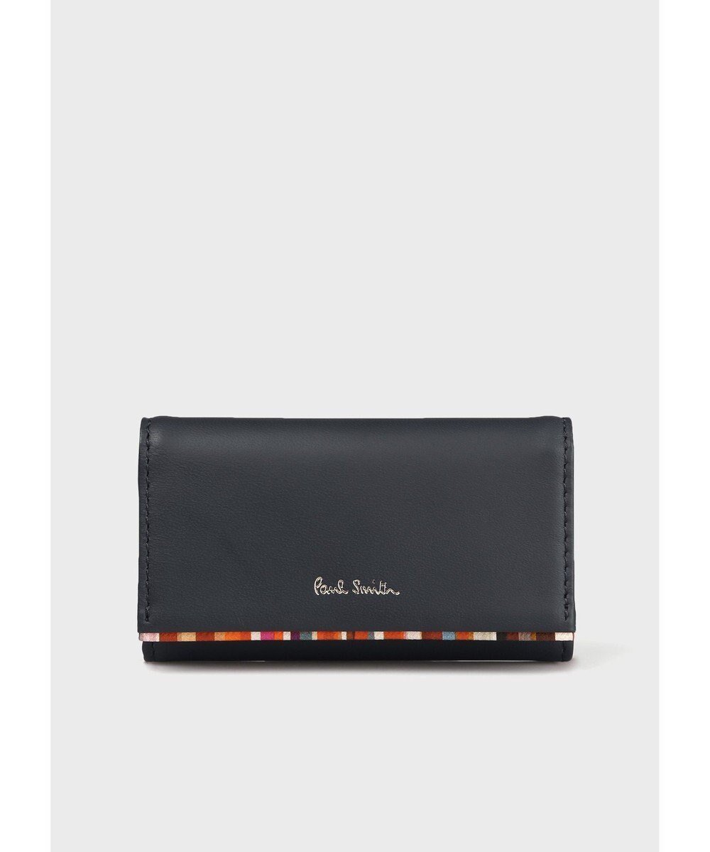 【ポール スミス/Paul Smith】のクロスオーバーストライプトリム キーケース 人気、トレンドファッション・服の通販 founy(ファニー) 　ファッション　Fashion　レディースファッション　Fashion for Women　ミニ財布・二つ折り財布　Wallets & Card Cases　アクセサリー　Fashion Accessories　カラフル　Colorful Design　シンプル　Simple, Minimal　ストライプ　Stripe, Striped Pattern　ツイスト　Tweed, Tweed Fabric　トリミング　Trimming, Decorative Edge　パターン　Pattern, Design Print　財布　Wallet, Purse　 other-1|ID: prp329100004597188 ipo3291000000033520854