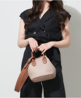 【ラ バガジェリー/LA BAGAGERIE】の【maison vert】 【シュリンク合皮・軽量】変形2WAYミニバッグ 人気、トレンドファッション・服の通販 founy(ファニー) ファッション Fashion レディースファッション Ladies' Fashion Online バッグ Bag 切替 Switching 軽量 Lightweight フェイクレザー Faux Leather ポケット Pocket エレガント 上品 Elegant |ID:prp329100004597410