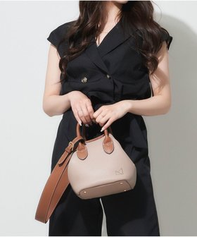【ラ バガジェリー/LA BAGAGERIE】の【maison vert】 【シュリンク合皮・軽量】変形2WAYミニバッグ 人気、トレンドファッション・服の通販 founy(ファニー) ファッション Fashion レディースファッション Fashion for Women バッグ Bags 切替 Switching, Contrast Panel 軽量 Lightweight, Ultra Light フェイクレザー Faux Leather, PU Leather ポケット Pocket, Pocket Detail エレガント 上品 Elegant |ID:prp329100004597410