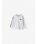【ヘリーハンセン/HELLY HANSEN / KIDS】の【UVケア・速乾・記名ラベル付】キッズ ロングスリーブレターティー クリアホワイト|ID: prp329100004597420 ipo3291000000032674958