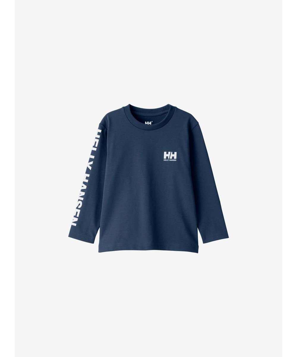 【ヘリーハンセン/HELLY HANSEN / KIDS】の【UVケア・速乾・記名ラベル付】キッズ ロングスリーブレターティー インテリア・キッズ・メンズ・レディースファッション・服の通販 founy(ファニー) 　ファッション　Fashion　キッズファッション　KIDS Children’s Clothing　トップス・カットソー　Tops/Tees/Kids　カットソー　Cut And Sew　夏　Summer　S/S・春夏　Ss・Spring/Summer　A/W・秋冬　Aw・Autumn/Winter・Fw・Fall-Winter　オーシャンネイビー|ID: prp329100004597420 ipo3291000000032674959