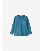 【ヘリーハンセン/HELLY HANSEN / KIDS】の【UVケア・速乾・記名ラベル付】キッズ ロングスリーブレターティー アッシュブルー|ID: prp329100004597420 ipo3291000000032674960