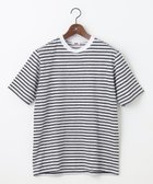 【ジョセフ アブード/JOSEPH ABBOUD / MEN】の【リネン素材/清涼感/吸水速乾】リネン天竺ボーダー Tシャツ ホワイト系2|ID: prp329100004597431 ipo3291000000032675017