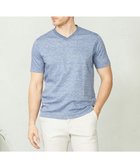 【ジョセフ アブード/JOSEPH ABBOUD / MEN】の【吸水速乾】リネンハニカムTシャツ サックスブルー系|ID: prp329100004597436 ipo3291000000032675072