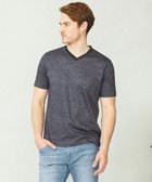 【ジョセフ アブード/JOSEPH ABBOUD / MEN】の【吸水速乾】リネンハニカムTシャツ ダルブルー系|ID: prp329100004597436 ipo3291000000032675074