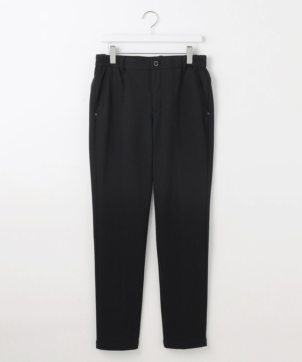【23区 ゴルフ/23区GOLF / MEN】の【MEN】【ストレッチ】機能性抜群なシックな印象の快適バックメッシュジャージーパンツ インテリア・キッズ・メンズ・レディースファッション・服の通販 founy(ファニー) 　ファッション　Fashion　メンズファッション　Fashion for Men　ボトムス　Bottoms　春　Spring　シンプル　Simple, Minimal　ストレッチ　Stretch, Stretchy Fabric　スマホ　Smartphone, Mobile Device　スラックス　Slacks, Dress Pants　ツイル　Twist, Twisted Detail　フィット　Fit, Slim Fit　ポケット　Pocket, Pocket Detail　メッシュ　Mesh, Net Fabric　S/S・春夏　SS, Spring/Summer, Warm Season　夏　Summer　エレガント 上品　Elegant　ゴルフ　Golf　ブラック系|ID: prp329100004597437 ipo3291000000032675124