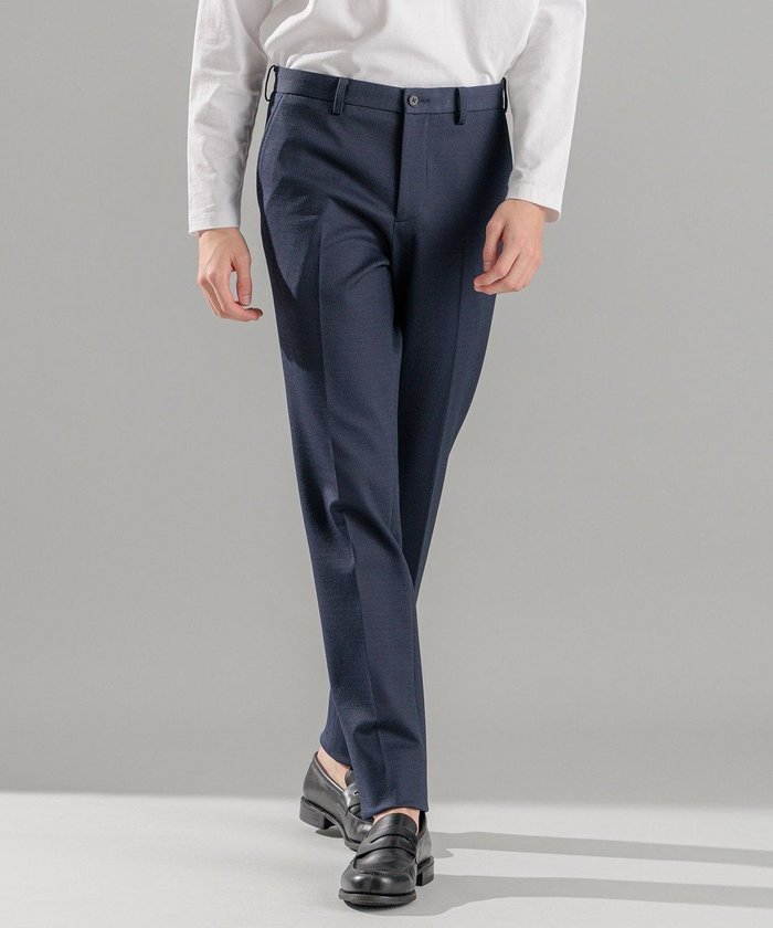 【ジョゼフ オム/JOSEPH HOMME / MEN】のウーブンジャガードジャージー / CITY インテリア・キッズ・メンズ・レディースファッション・服の通販 founy(ファニー) https://founy.com/ ファッション Fashion メンズファッション Fashion for Men ボトムス Bottoms ストレッチ Stretch, Stretchy Fabric スラックス Slacks, Dress Pants セットアップ Set-Up, Coordinated Outfit ツイード Twill, Twill Weave テーパード Tapered, Tapered Pants ビジネス 仕事 通勤 Business / Work / Commuting フラップ Flap, Flap Pocket ボトム Bottoms, Lower Wear ポケット Pocket, Pocket Detail エレガント 上品 Elegant 夏 Summer 春 Spring S/S・春夏 SS, Spring/Summer, Warm Season |ID: prp329100004597442 ipo3291000000032675175