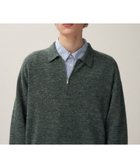 【エイトン/ATON】のBABY ALPACA LINEN ジップアップポロセーター - UNISEX 人気、トレンドファッション・服の通販 founy(ファニー) ファッション Fashion レディースファッション Fashion for Women トップス・カットソー Cut & Sew Tops ニット Knit Tops & Sweaters ユニセックス Unisex, Genderless グラデーション Gradient, Ombre スウェット / スエット Sweatshirt, Sweatwear セーター Sweater, Knitwear ベビー Baby, Babywear リネン Linen, Linen Fabric リラックス Relax, Relaxed Fit 夏 Summer A/W・秋冬 Autumn/Winter thumbnail GREEN|ID: prp329100004597443 ipo3291000000033684123