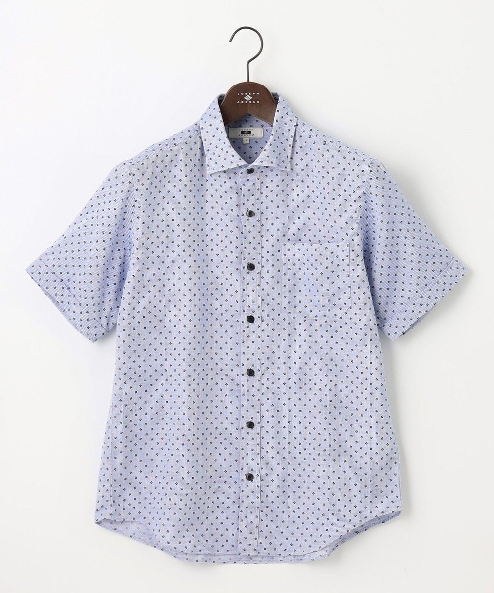 【ジョセフ アブード/JOSEPH ABBOUD / MEN】の【ビジネスシーンに最適・サステイナブル】ソアロンシャンブレープリント シャツ インテリア・キッズ・メンズ・レディースファッション・服の通販 founy(ファニー) 　ファッション　Fashion　メンズファッション　Men's Style Online　トップス・カットソー　Tops/Tshirt/Men　シャツ　Shirts　ビジネス 仕事 通勤　Business　プリント　Print　エレガント 上品　Elegant　再入荷　Restock/Back In Stock/Re Arrival　夏　Summer　春　Spring　S/S・春夏　Ss・Spring/Summer　ブルー系5|ID: prp329100004597444 ipo3291000000032675193